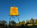 The Emerald giant Van Gogh Sunflower Painting is the largest painting in the world.